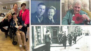 Caerphilly care home residents recall stories from the war ahead of Remembrance Day
